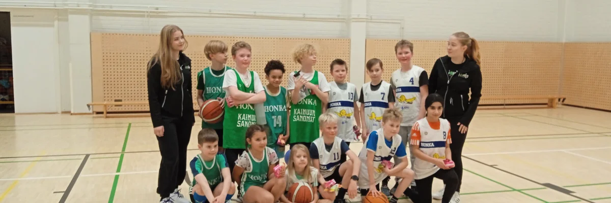 Koripalloa Kajaanissa